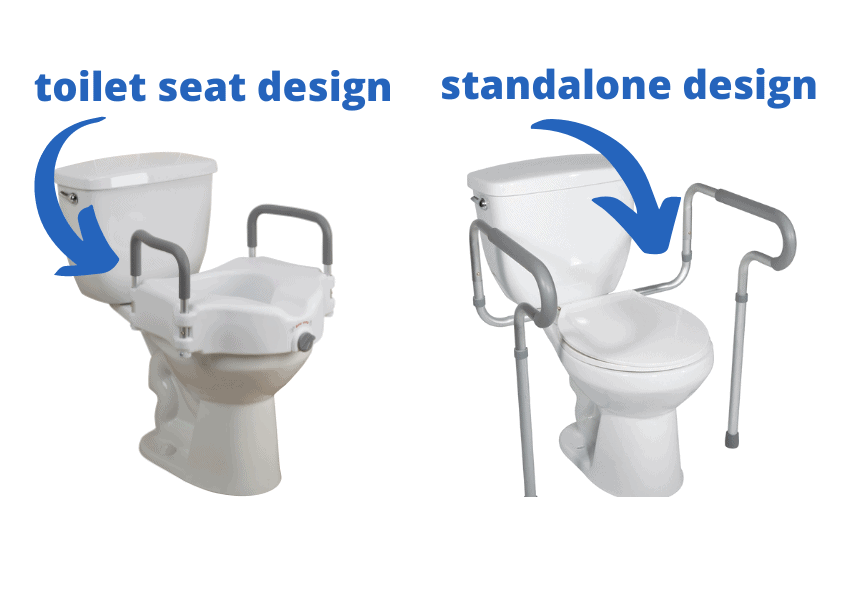 toilet frame types