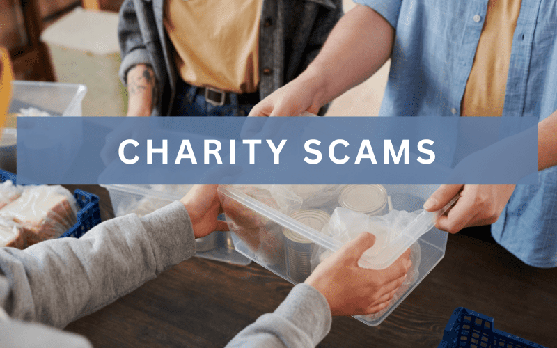 charity scam